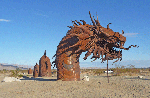 Borrego, CA Dragon sculpture
