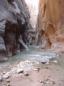 Entrance to Wall Street The Narrows Zion