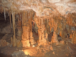 Low ceiling Lehman Caves NV