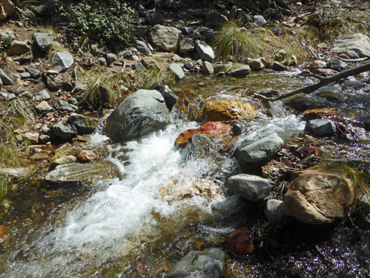 Madera Canyon cascade