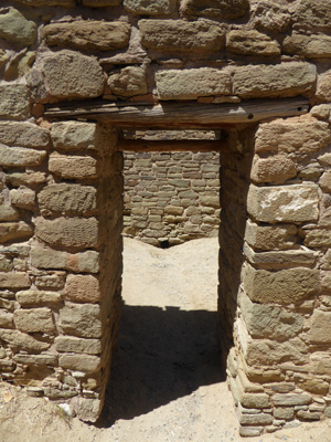 Low doorway Aztec Ruins NM