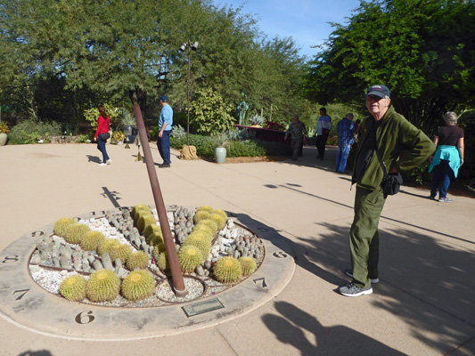 Walter Cooke cactus sundial