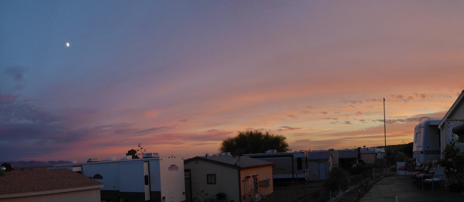 Sunset east Benson AZ