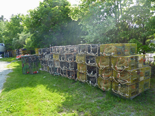 Lobster Pots Southwest Harbor ME