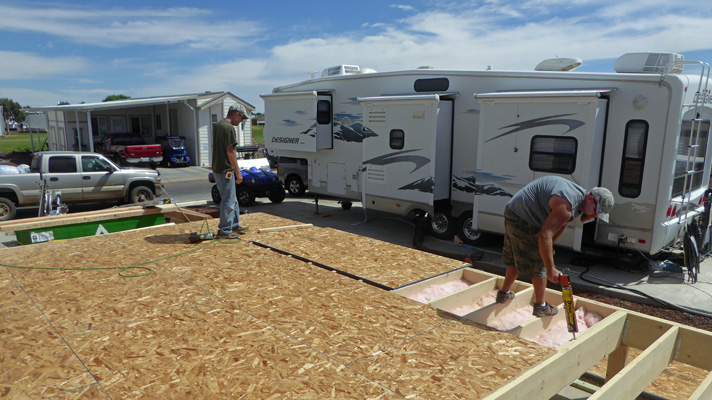 sheathing floors