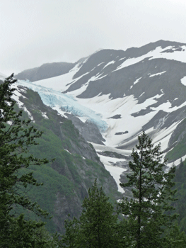 Middle Glacier Williwaw Alaska