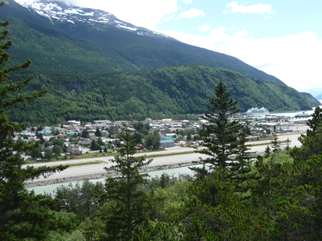 Skagway from Dyea Road
