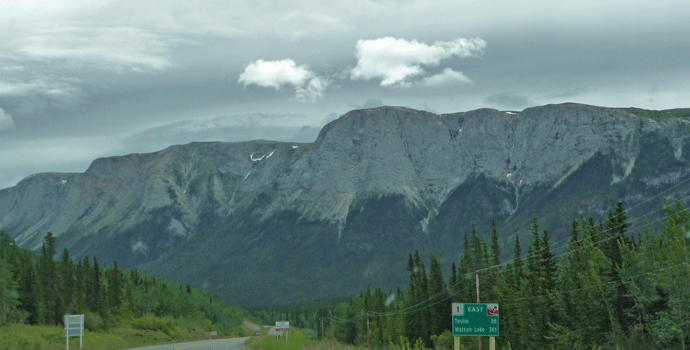 Jakes Corner Alaska Highway Yukon