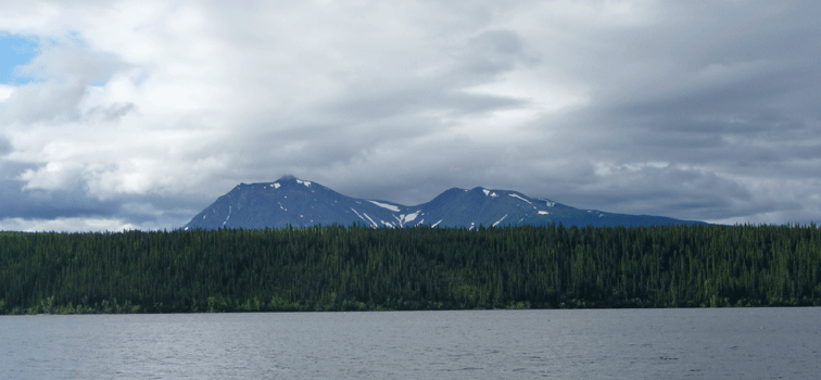 Dawson Peaks Teslin Lake Yukon