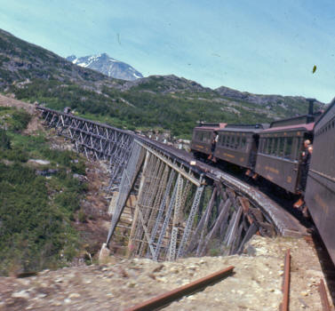 1967 Bridge on White Pass & Yukon Railway