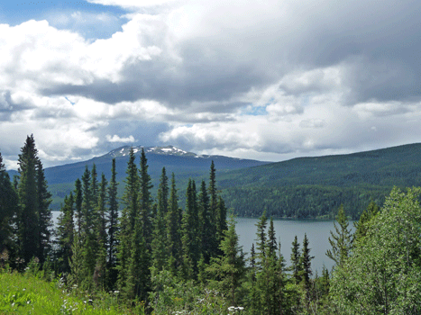Lake along the Cassiar Highway