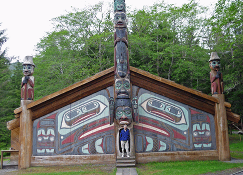 Clan House at Totem Bite Ketchikan AK