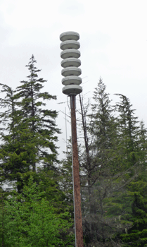 Pagoda cell towers Sitka AK