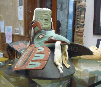 War helmet Sitka National Historical Park museum