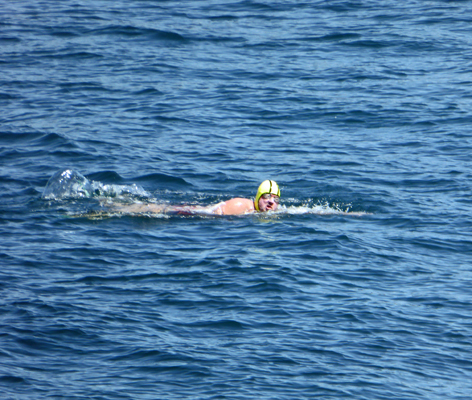 Ocean swimmer La Jolla