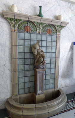 Fordyce Bath House statue