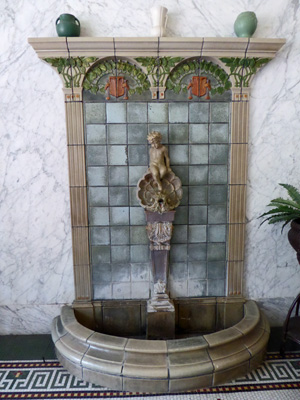 Fordyce Bath House statue