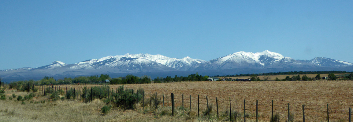 Southern Rockies from New Mexico