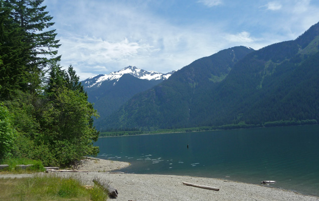Baker Lake from Shannon Creek Campground