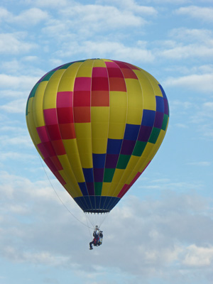 Single man balloon