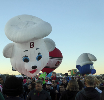 Bimbo bread balloon