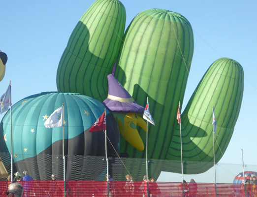 Saguaro balloon