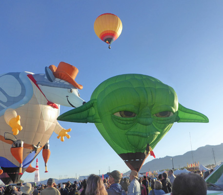 Yoda balloon