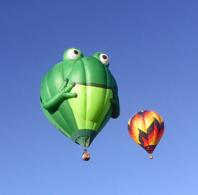 Frog balloon