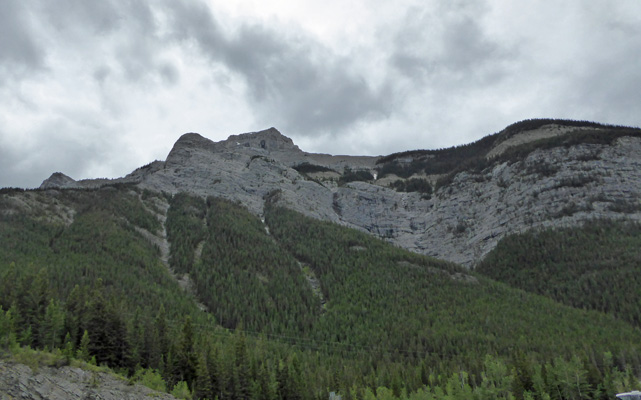 Across from Lac de Arcs