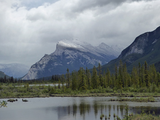 Mount Rundle Vermilion Lakes