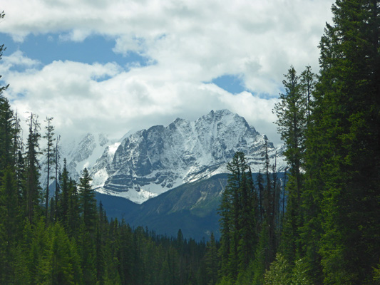 Road from Emerald Lake