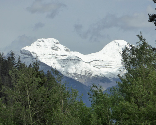 Banff Snow-capped peaks