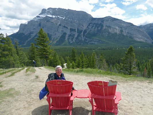 Tunnel Mountain Red Chair view