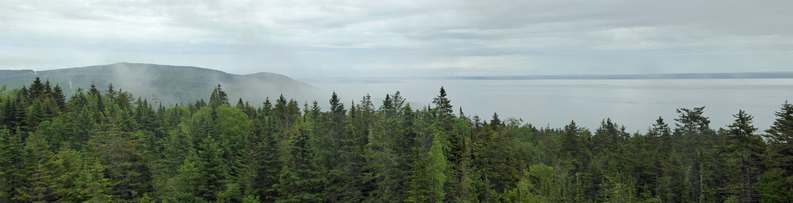Fundy NP NB overlook view