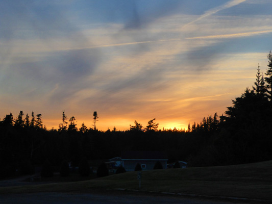 Sunset New River Beach NB