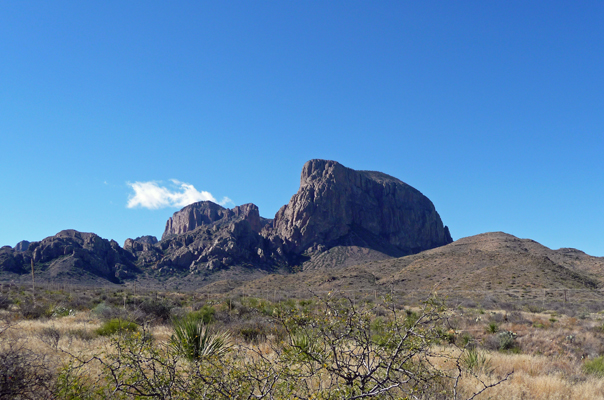 Chisos Mts from near Panther Junction