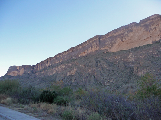 Santa Elena Canyon wall