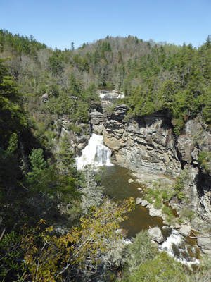 Upper and Lower Linville Falls