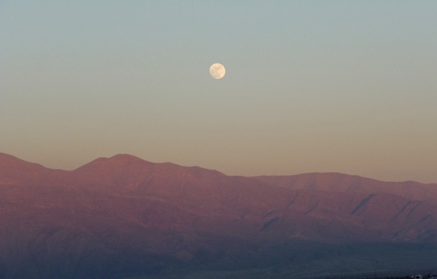 Full Moon at Pegleg Anza Borrego