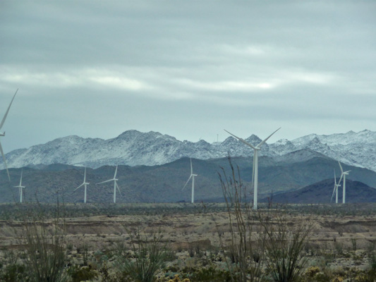 Wind Turbines Ocotillo CA