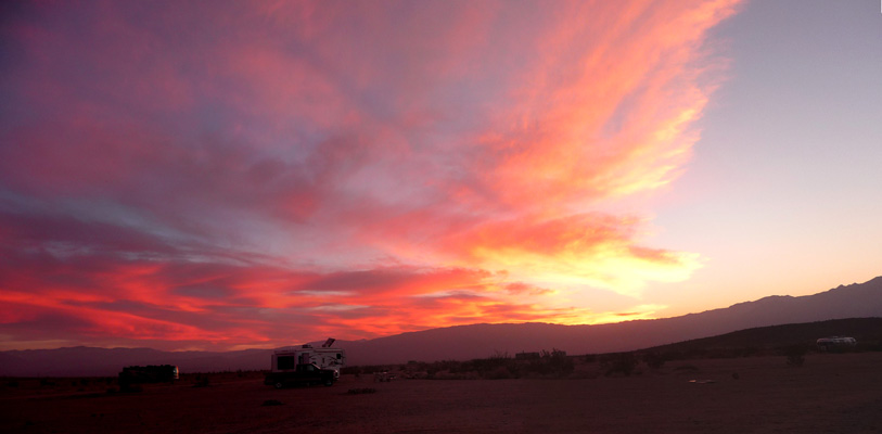 Sunset Pegleg Anza Borrego 