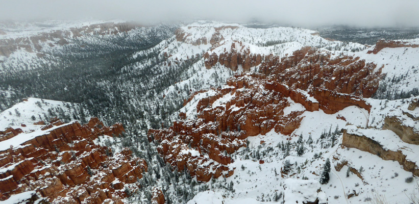 Bryce Pt in snow