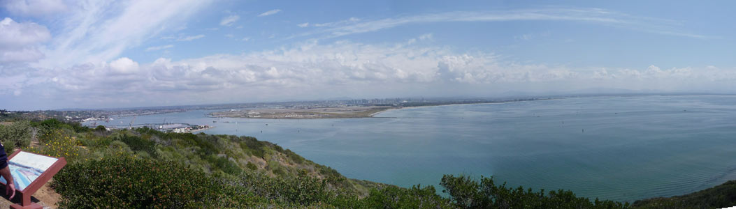 View from Point Loma CA