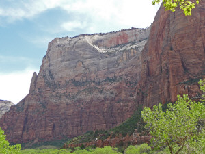Zion Canyon from Emerald Pool Trail 