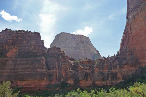Great White Tower from Big Bend Zion National Park
