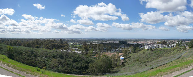 View from Miramar Lake San Diego CA