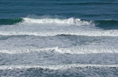 Surf north of Gold Beach OR
