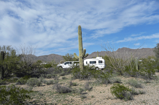 Rosita Casita Gilbert Ray Campground AZ