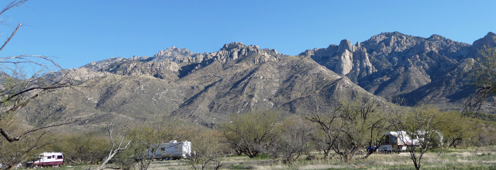 Catalina State Park Campground Panorama