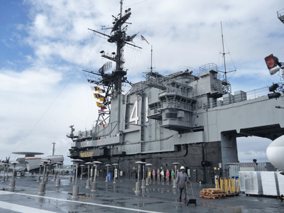 Bridge of USS Midway